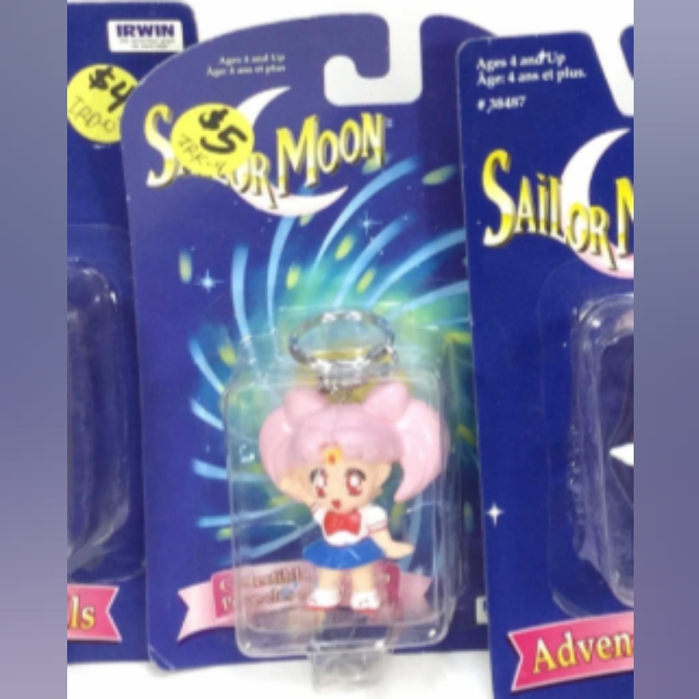 ISO Sailor Moon Rini Chibi Moon Irwin Keychain Figure Adventure Dolls